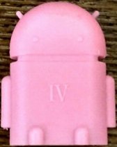 Розовый Android